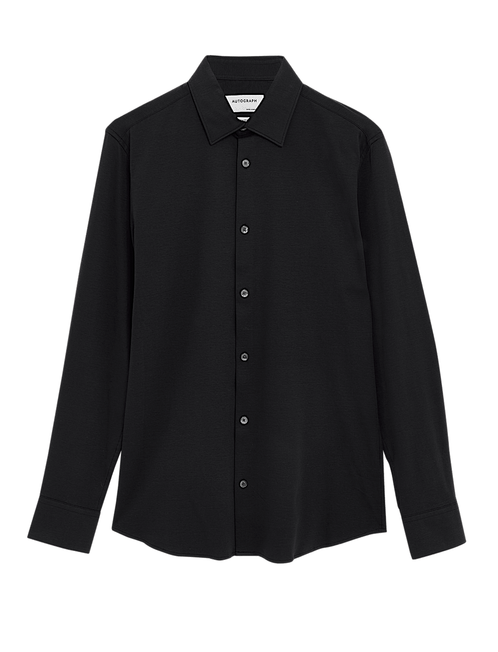 Slim Fit Jersey Cotton Shirt