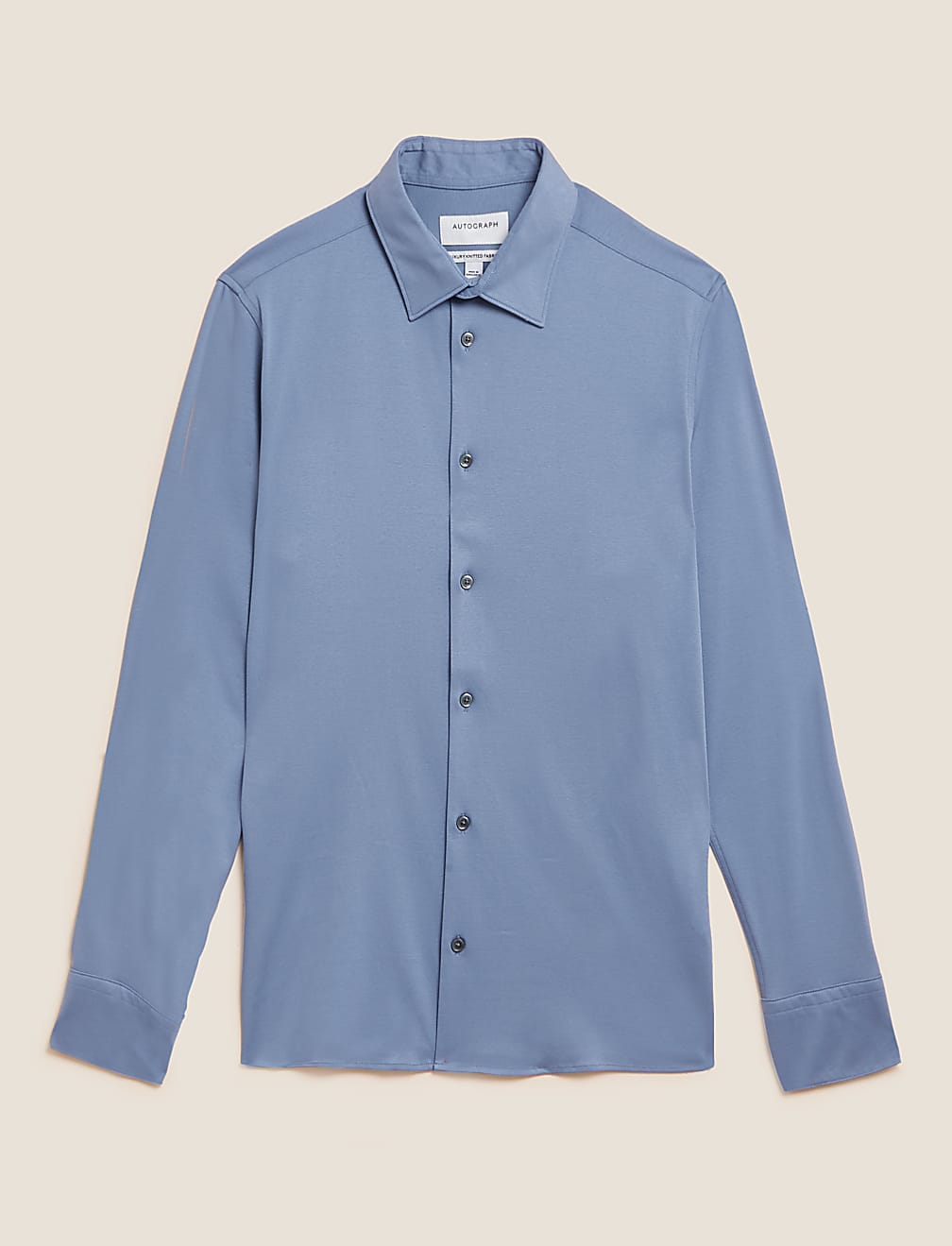 Slim Fit Jersey Cotton Shirt