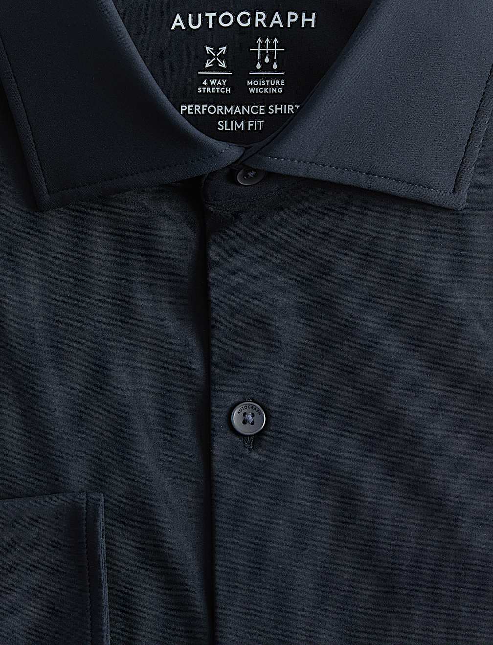 Silm Fit Stretch Performance Shirt