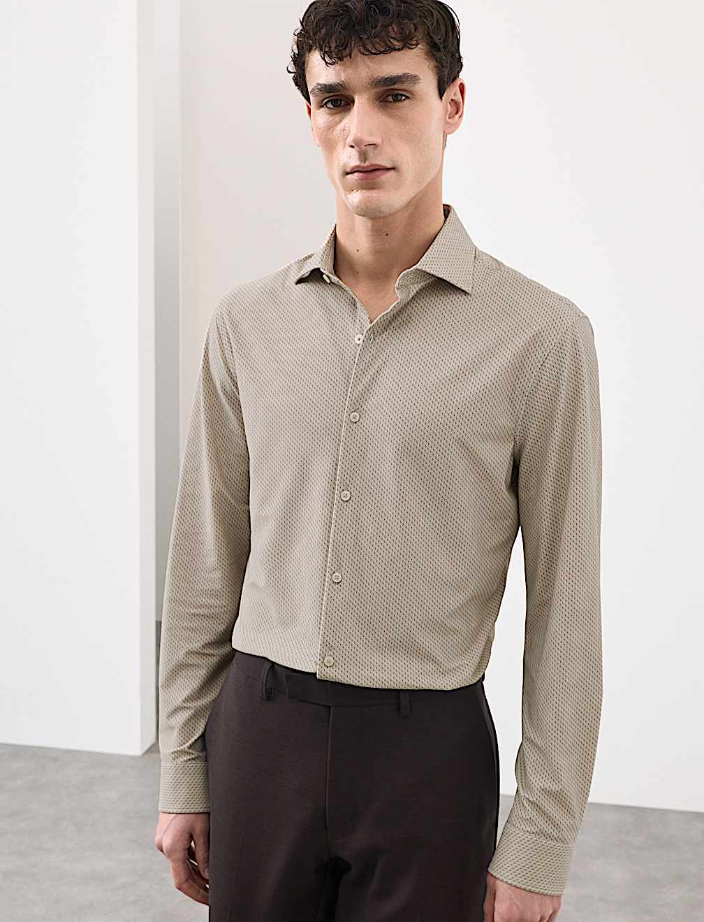 Slim Fit Stretch Performance Shirt
