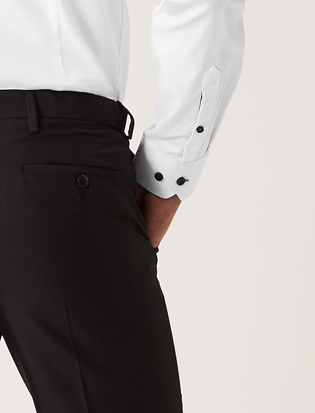 Slim Fit Pure Cotton Textured Shirt
