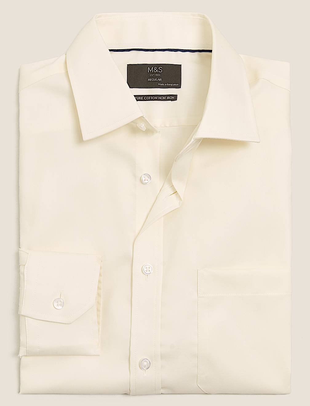 Regular Fit  Pure Cotton Regular