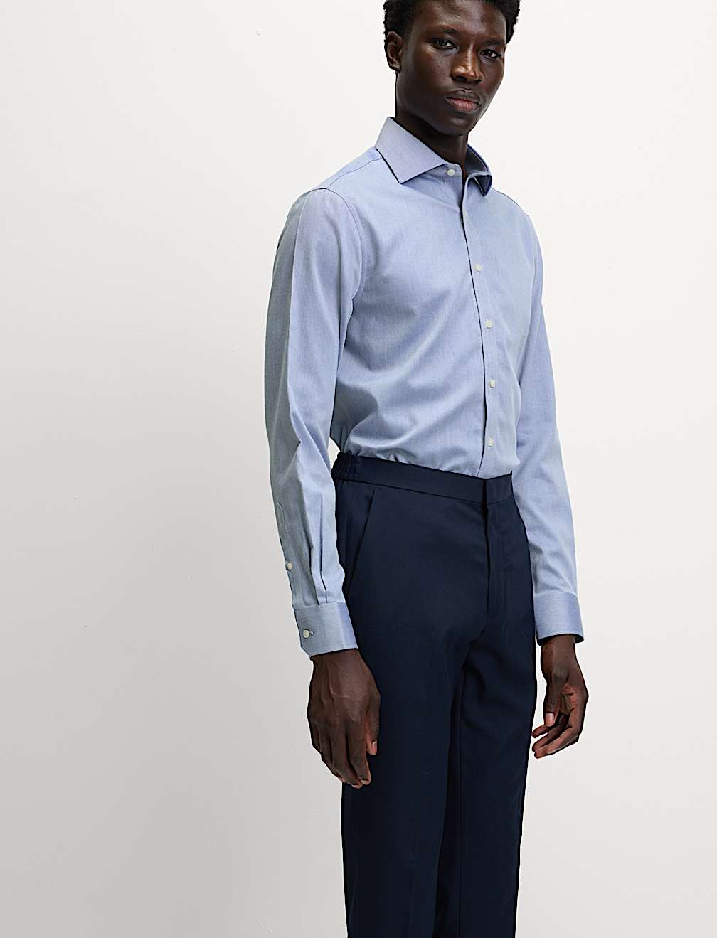 Ultimate Regular Fit Non Iron Cotton Textured Shirt