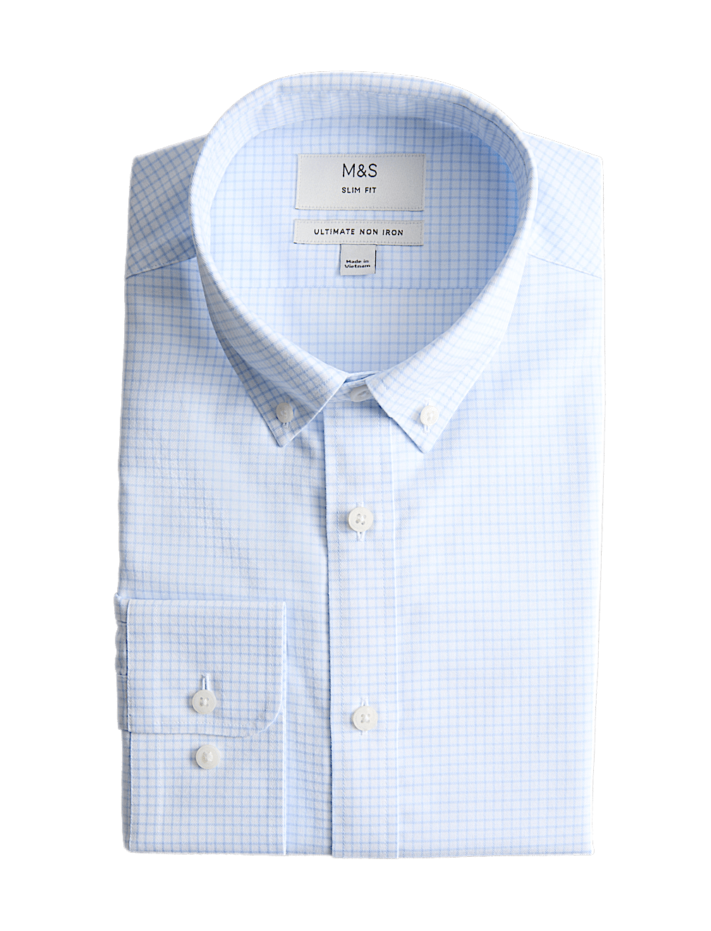 Slim Fit Ultimate Non Iron Check Shirt
