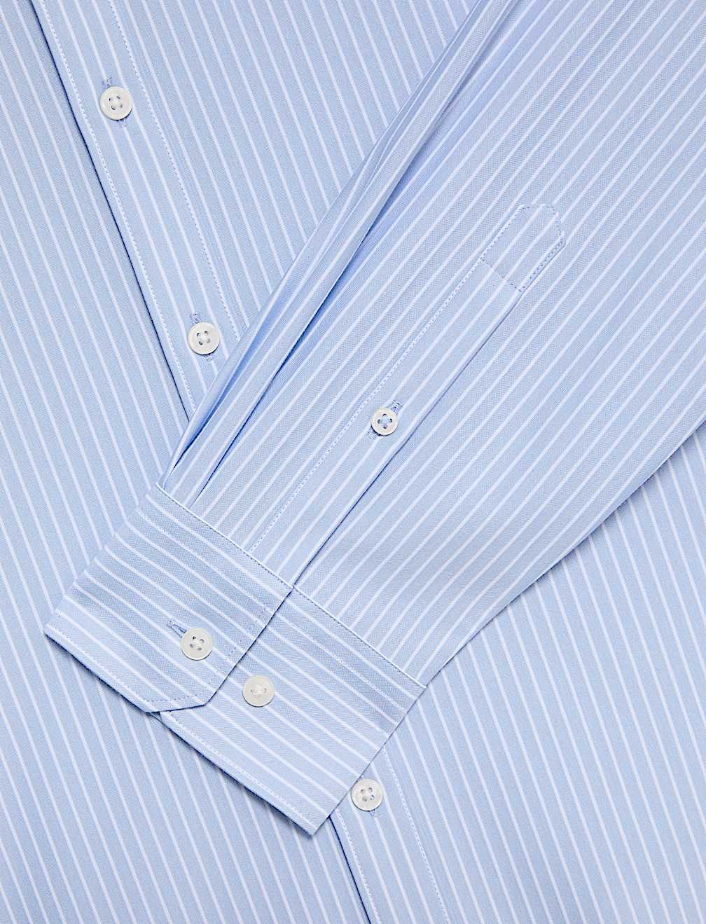 The Ultimate Regular Fit Non Iron Jersey Striped Shirt