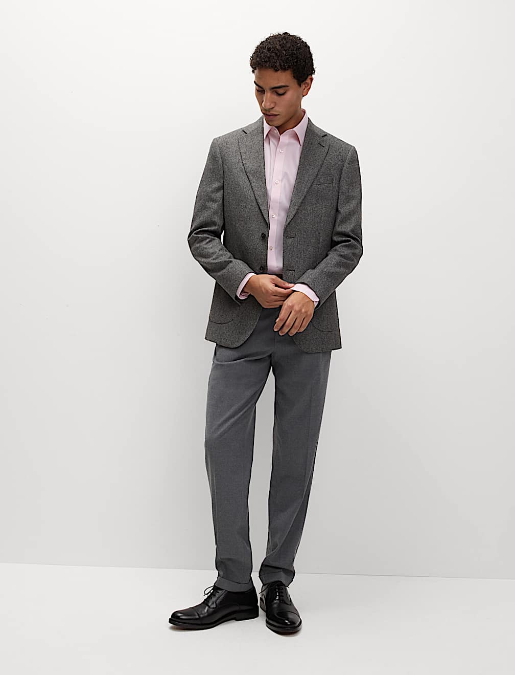 Regular Fit Non Iron Pure Cotton Twill Shirt
