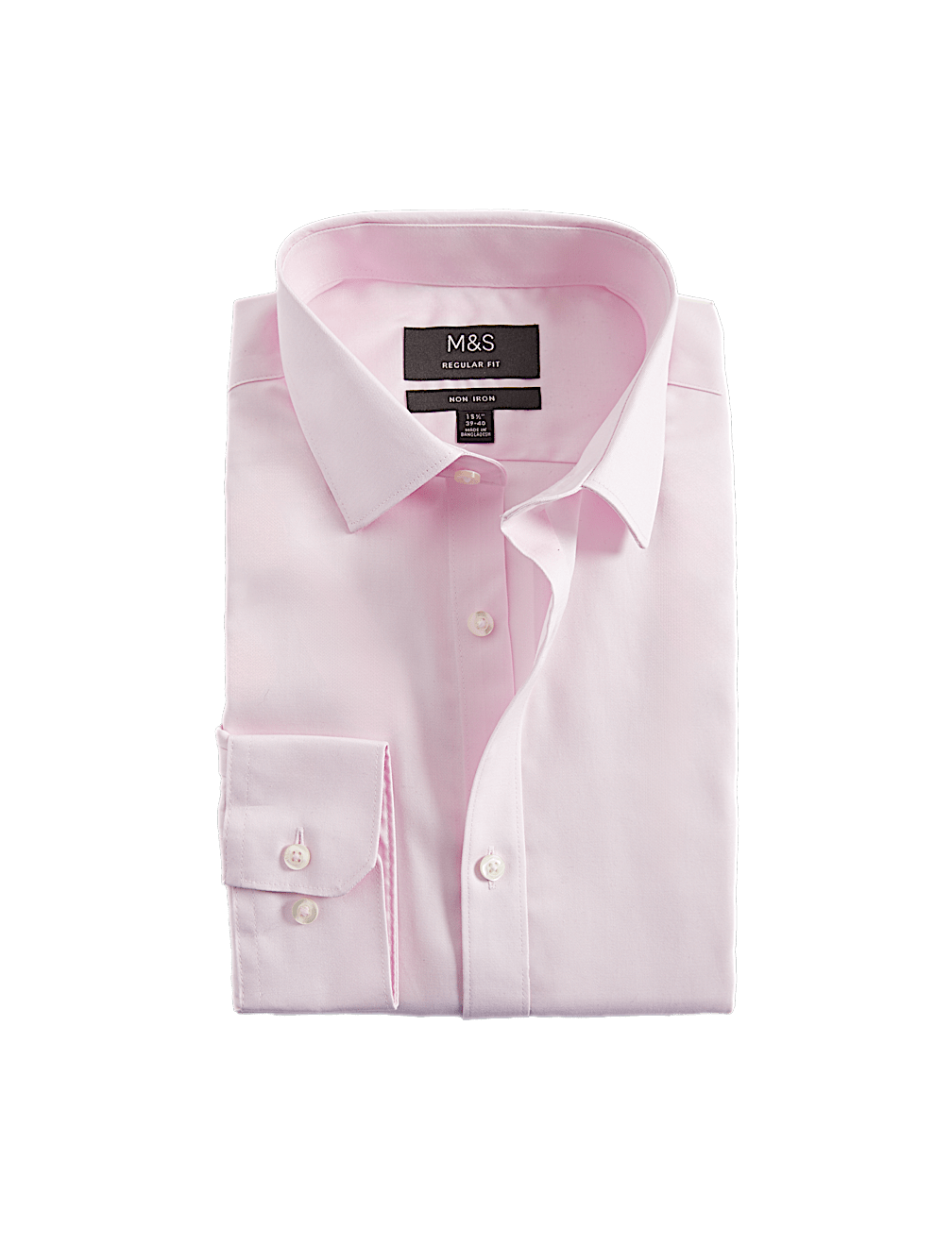 Regular Fit Non Iron Pure Cotton Twill Shirt