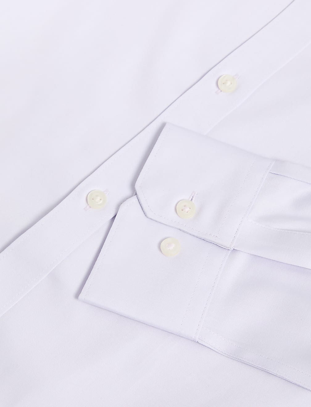 Regular Fit Non Iron Pure Cotton Twill Shirt