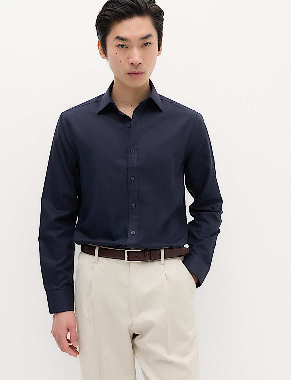 Slim Fit Ultimate Non Iron Cotton Shirt