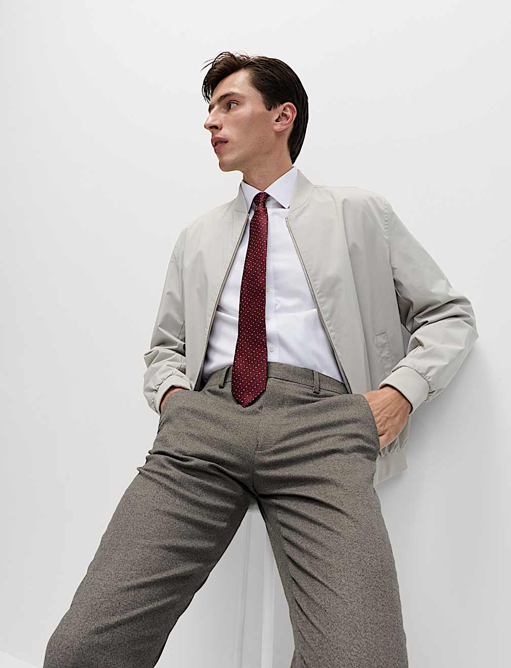 Regular Fit 2 Inch Shorter Ultimate Non Iron Twill Shirt