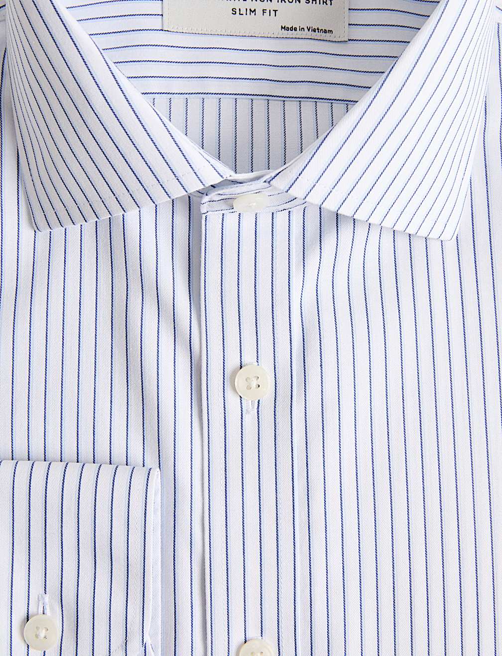 Ultimate Slim Fit Non Iron Striped Shirt