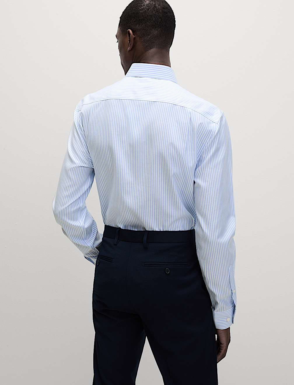 Regular Fit Ultimate Non Iron Cotton Striped Shirt