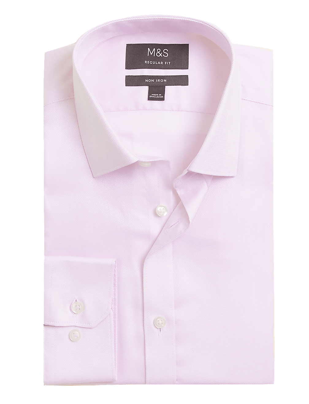 Regular Fit Pure Cotton Textured Shirt
