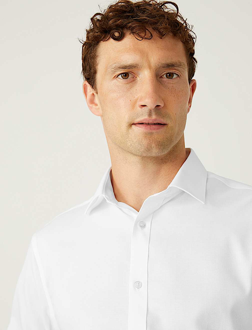 Regular Fit Pure Cotton Textured Shirt