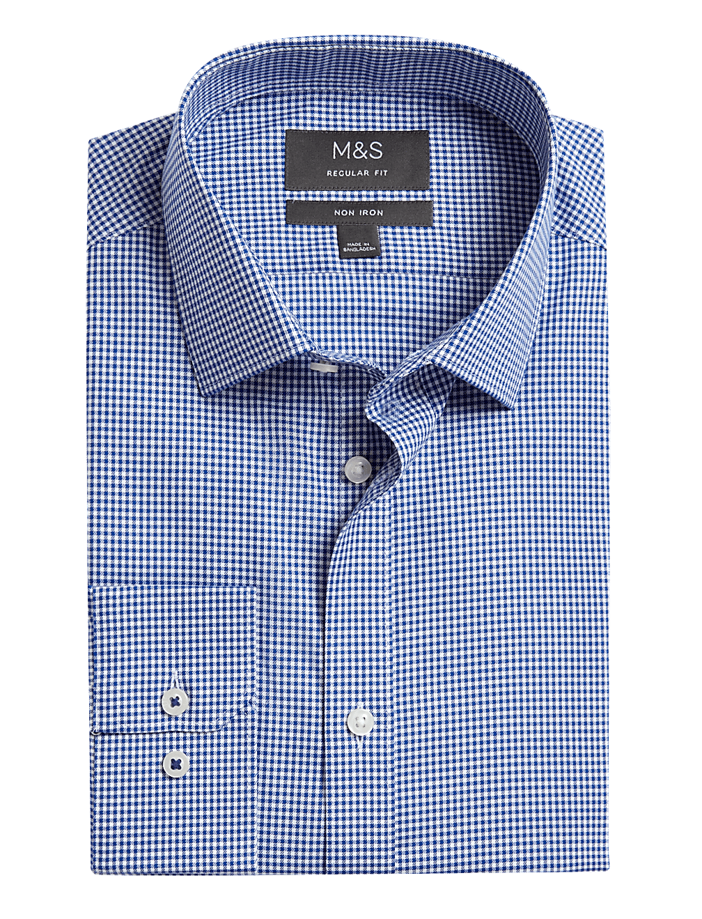 Regular Fit Non Iron Pure Cotton Shirt