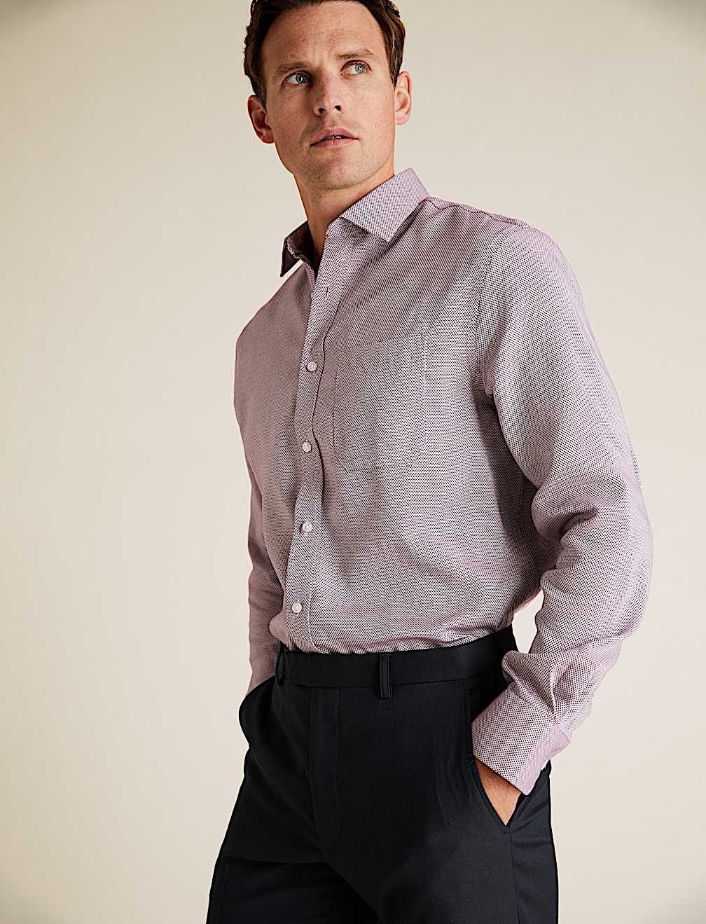 Regular Fit  Pure Cotton Regular