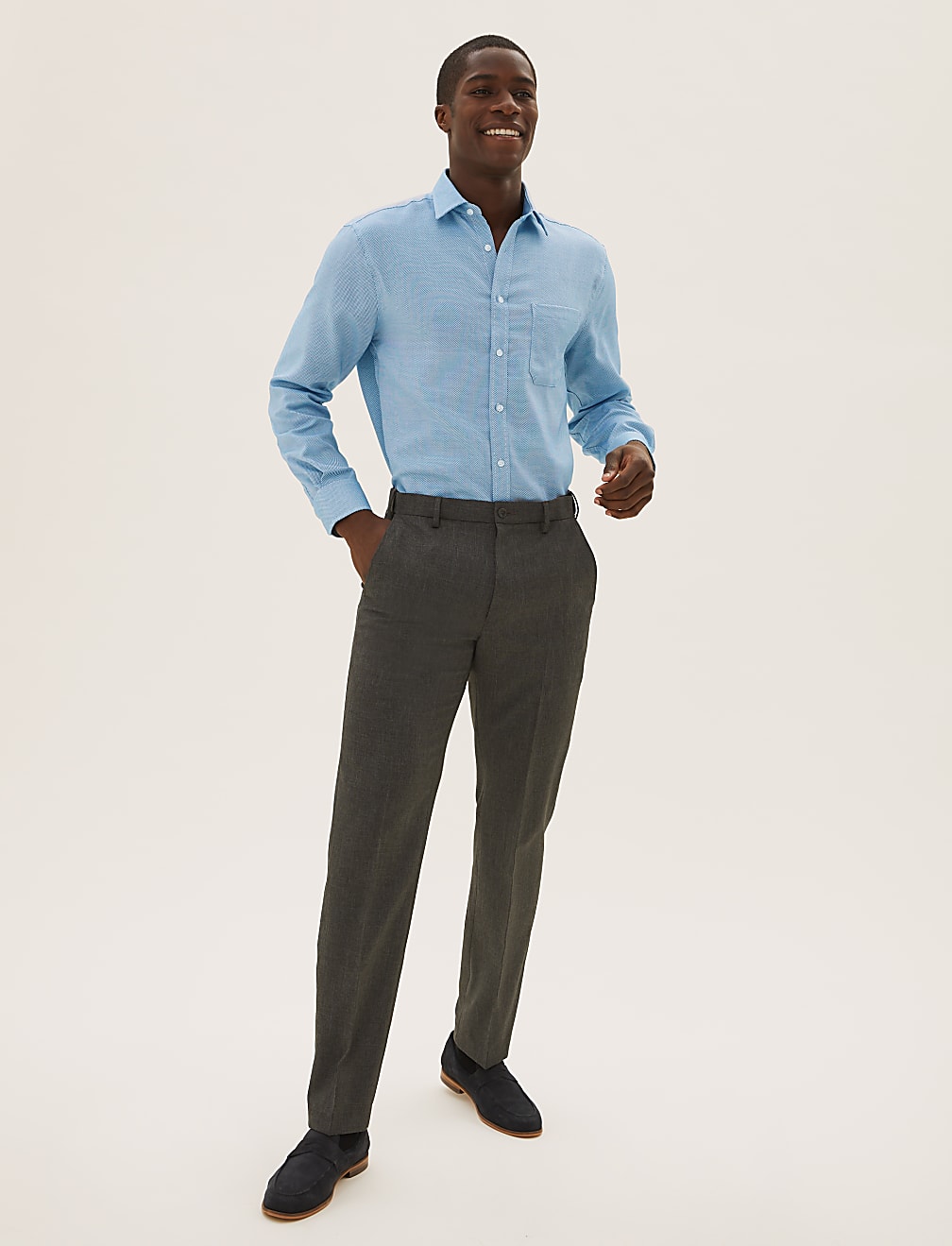 Regular Fit  Pure Cotton Regular