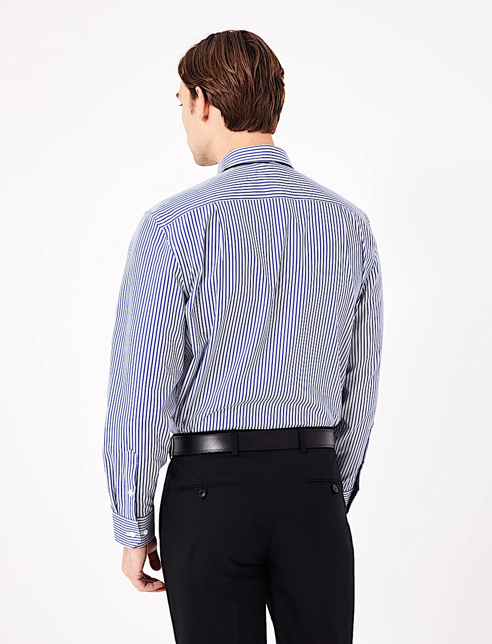 Pure Cotton Regular Fit Striped Shirt