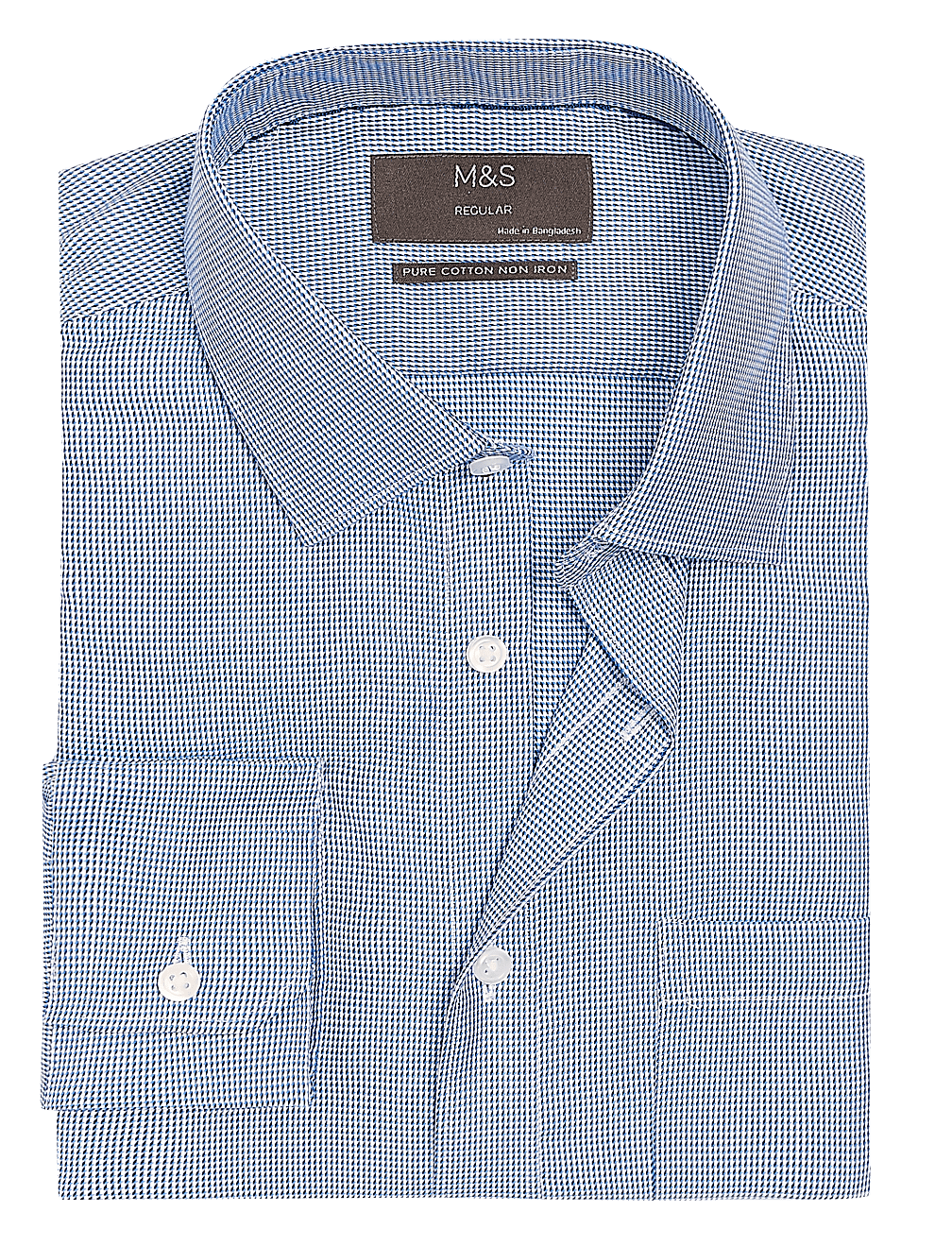Regular Fit Non Iron Pure Cotton Shirt