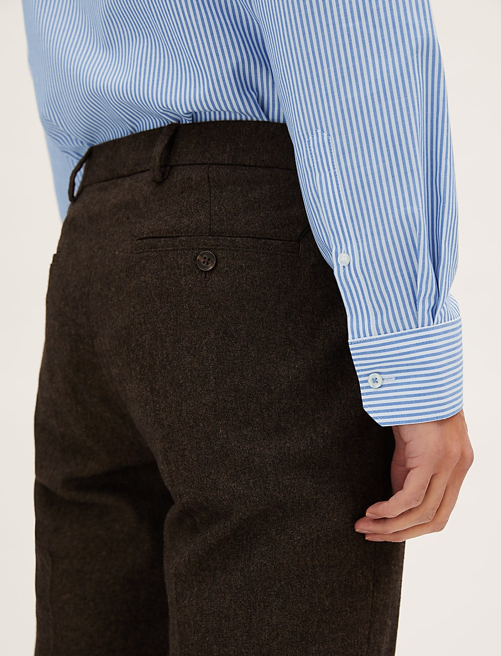 Regular Fit Non Iron Striped Shirt