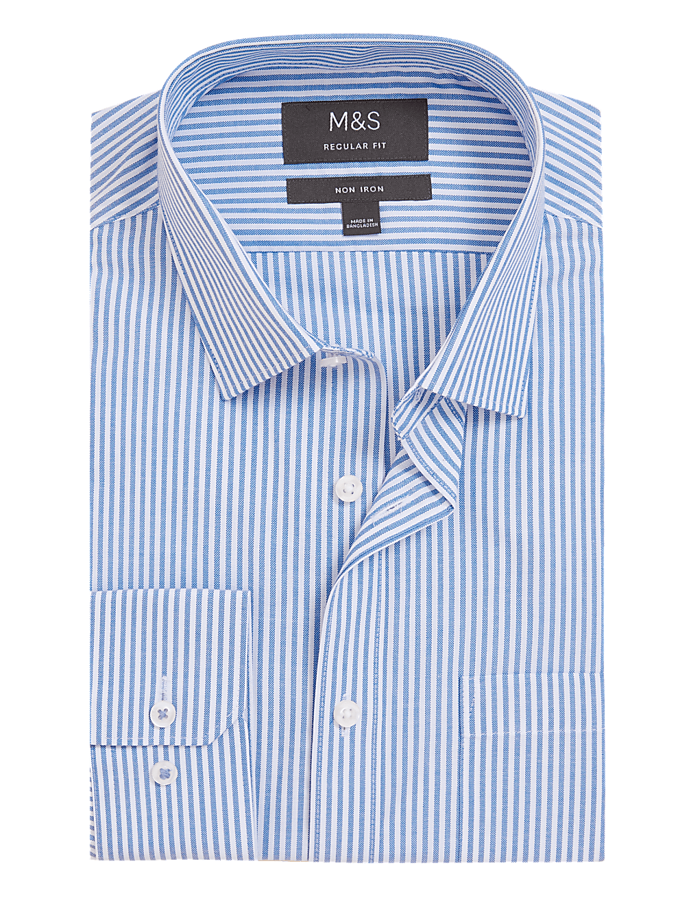 Regular Fit Non Iron Striped Shirt