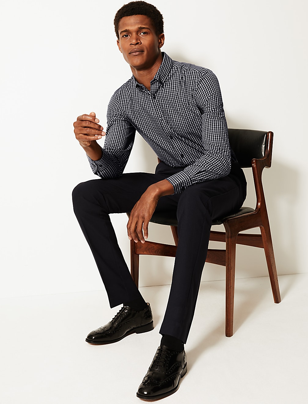 Slim Fit Easy Iron Shirt