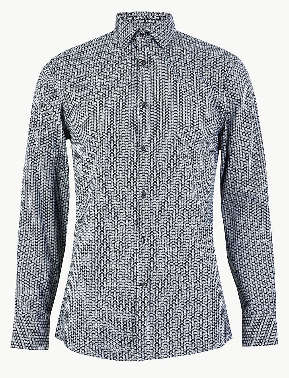 Skinny Fit Bug Print Shirt