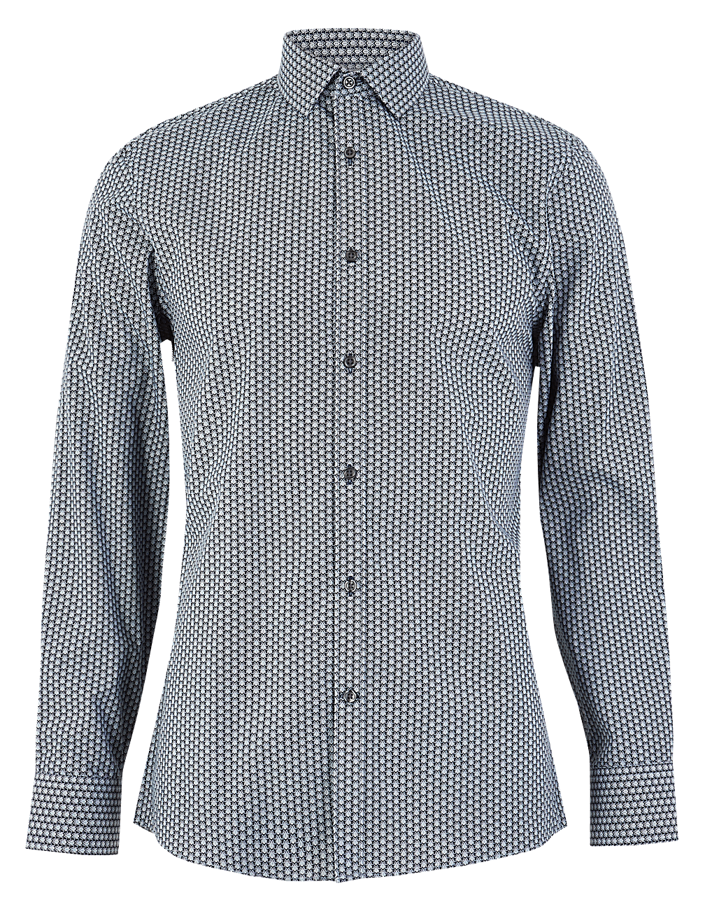 Skinny Fit Bug Print Shirt