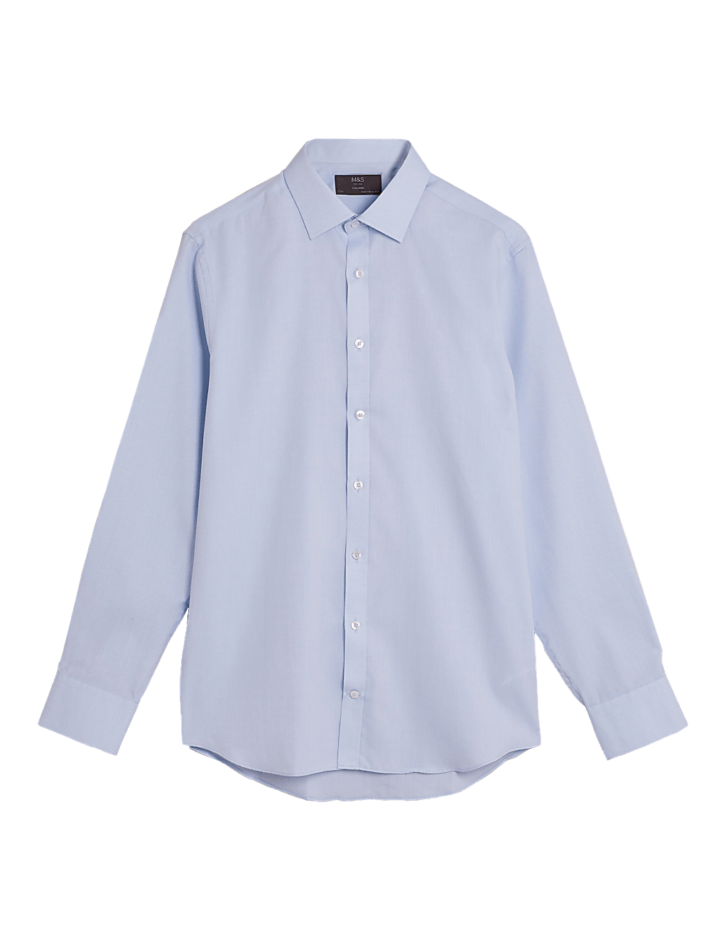 Tailored Fit Easy Iron Textured Shirt