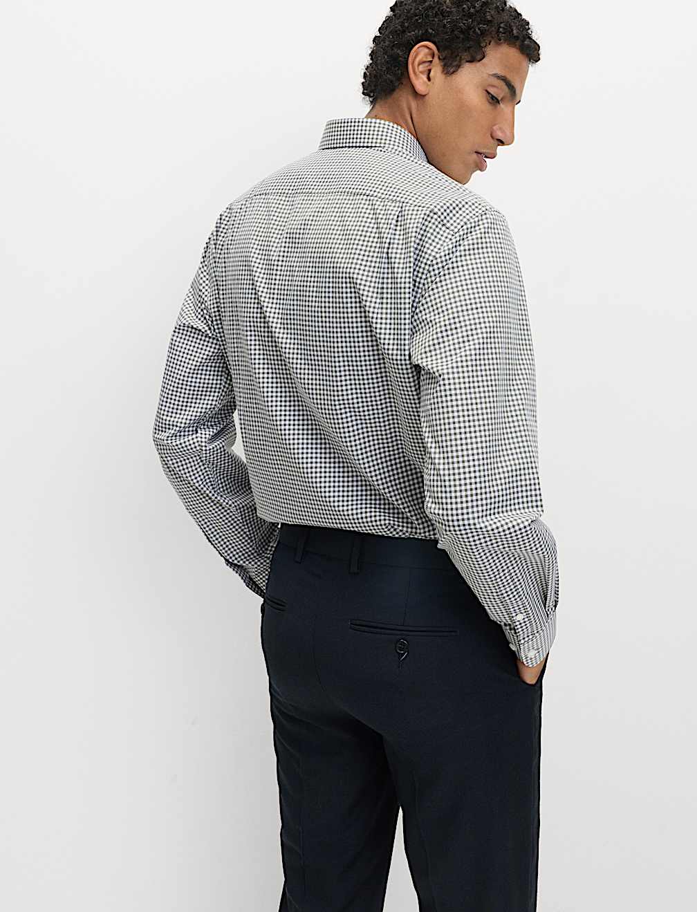 2pk Regular Fit Easy Iron Check Shirts