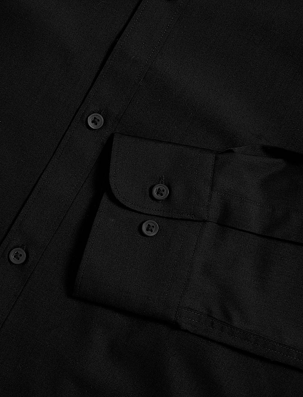 Slim Fit Easy Iron Cotton Blend Shirt