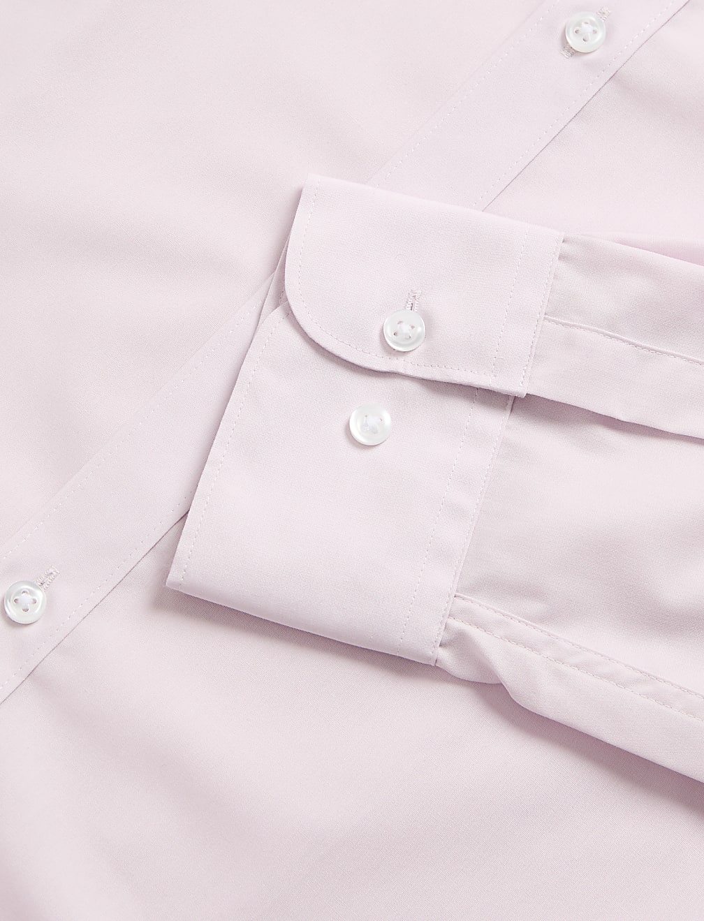 Regular Fit Easy Iron Cotton Blend Shirt