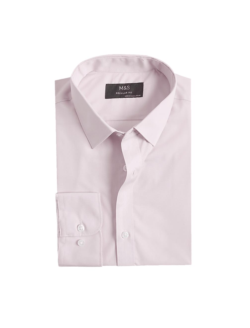 Regular Fit Easy Iron Cotton Blend Shirt