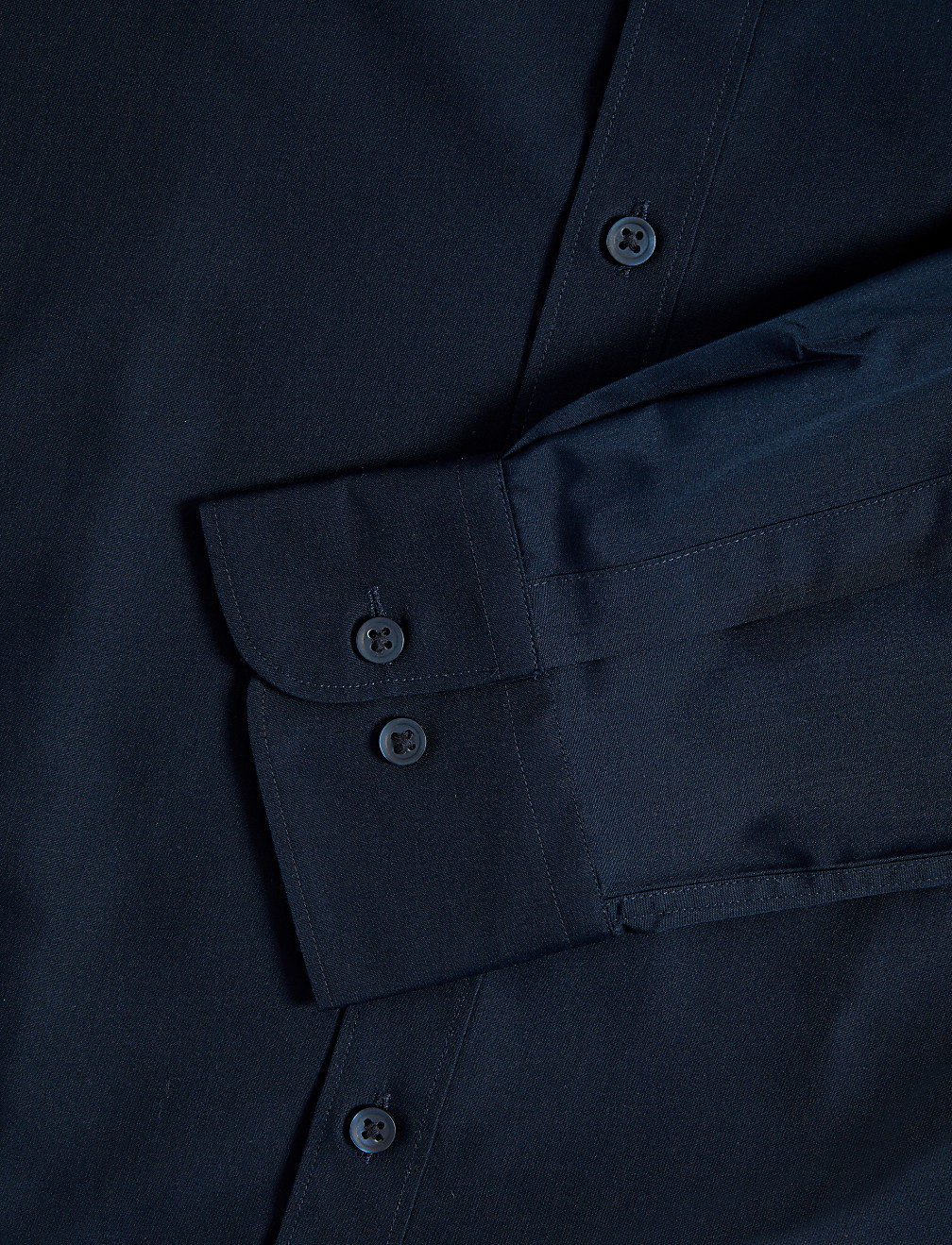 Regular Fit Easy Iron Cotton Blend Shirt
