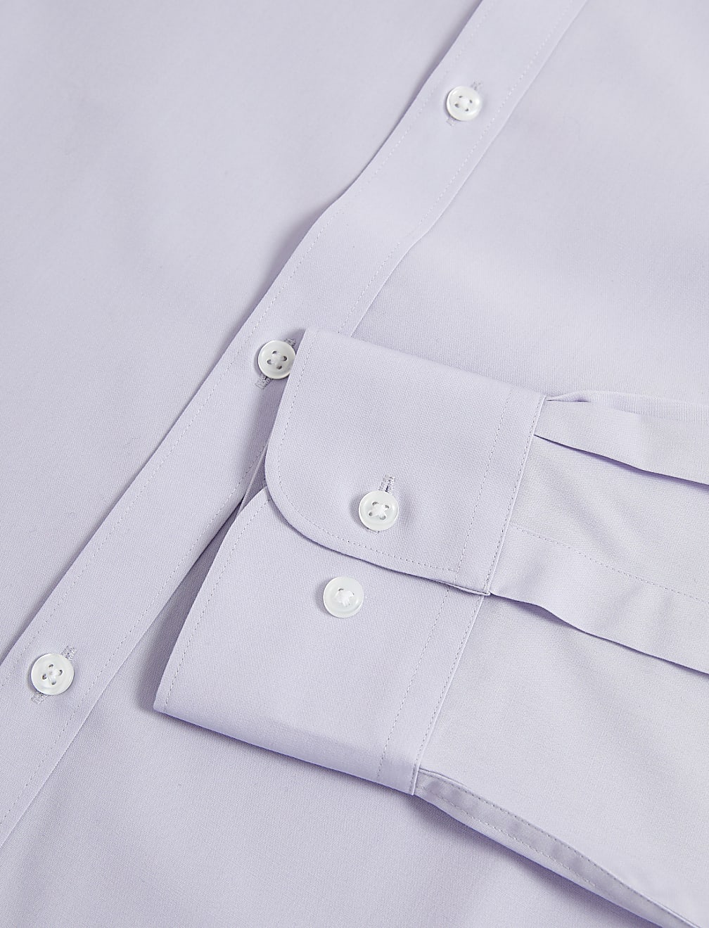 Regular Fit Easy Iron Cotton Blend Shirt