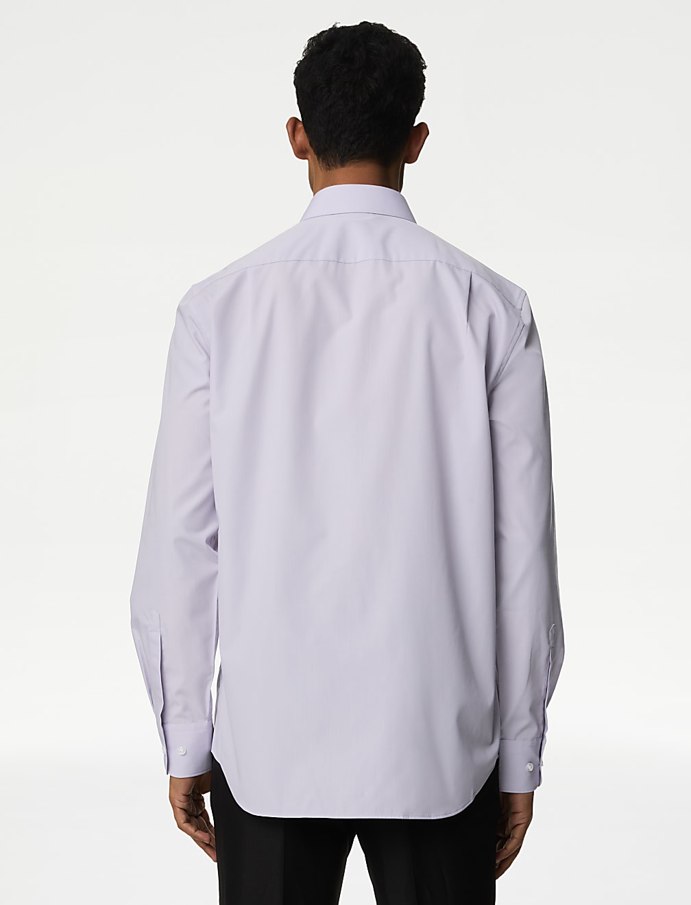 Regular Fit Easy Iron Cotton Blend Shirt