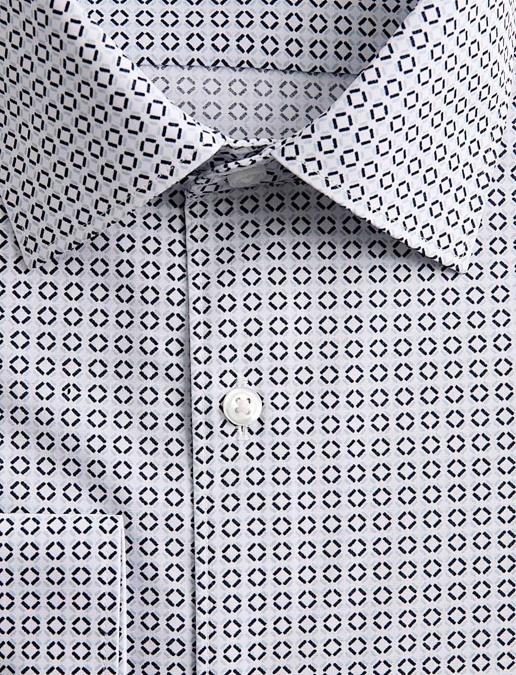 Regular Fit Easy Iron Cotton Blend Shirt