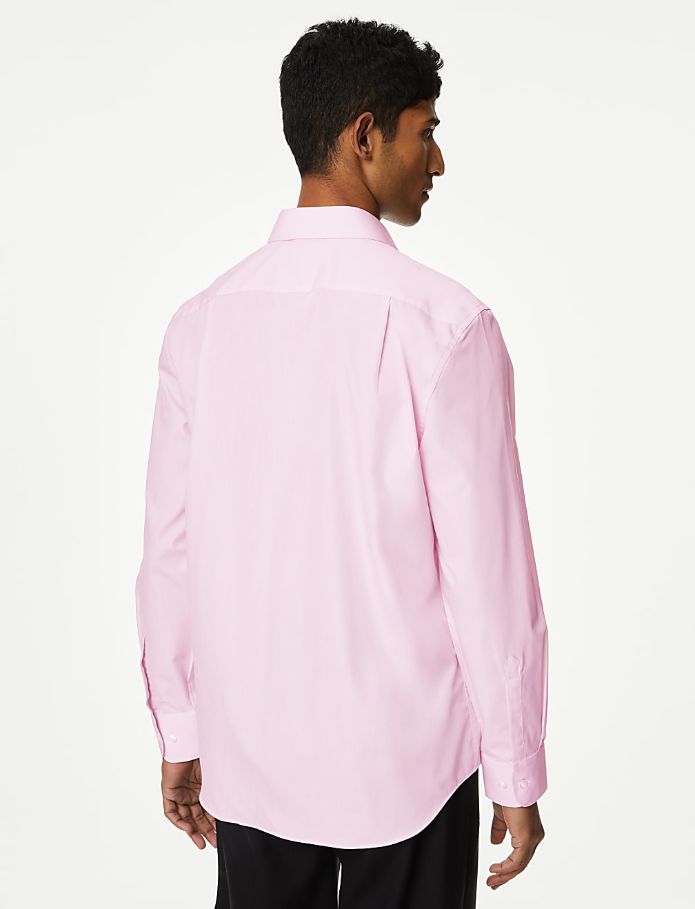 Regular Fit Easy Iron Cotton Blend Shirt
