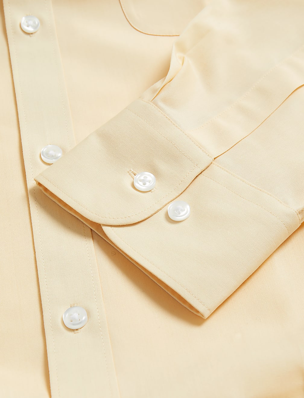 Regular Fit Easy Iron Cotton Blend Shirt