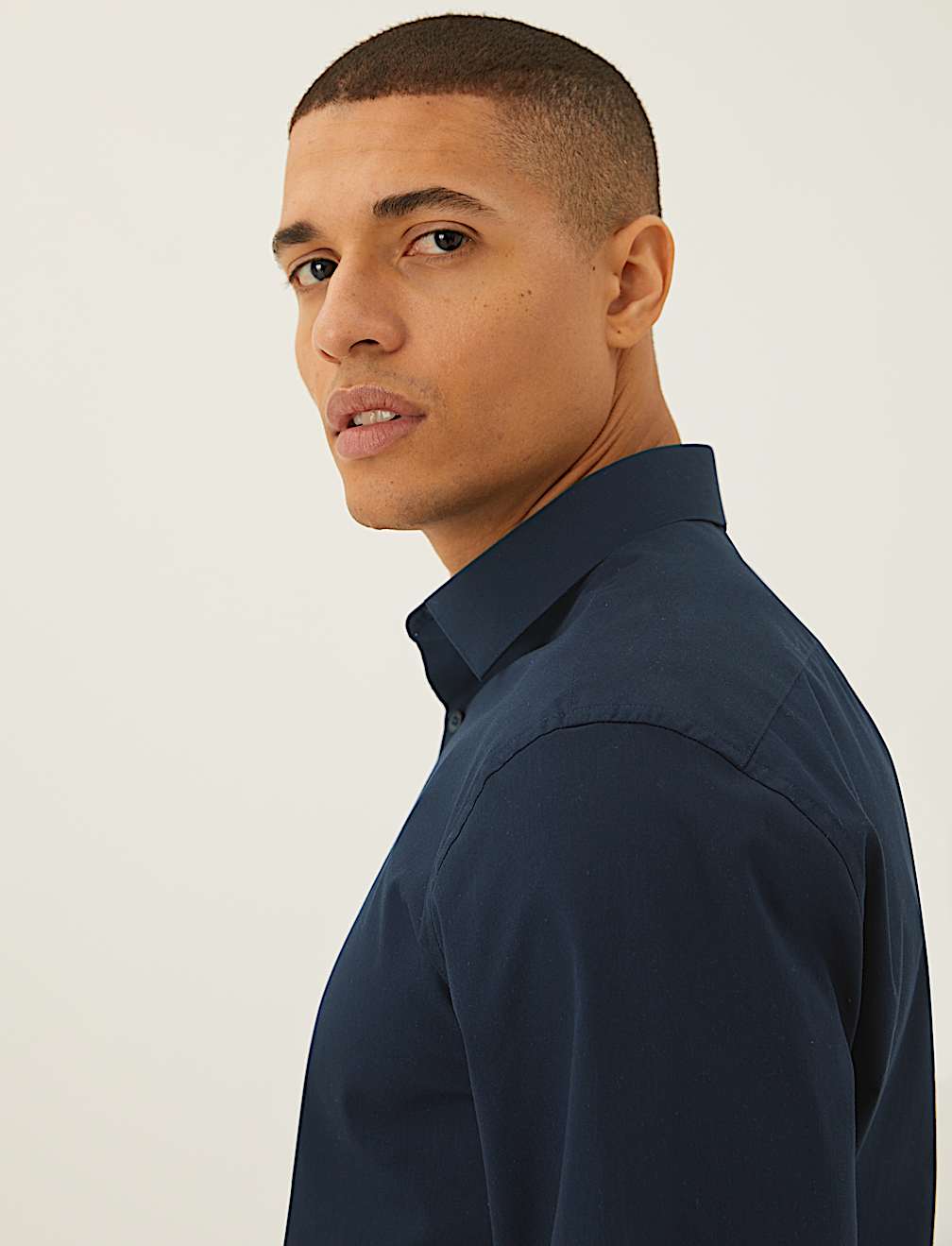 Regular Fit Easy Iron Pure Cotton Shirt