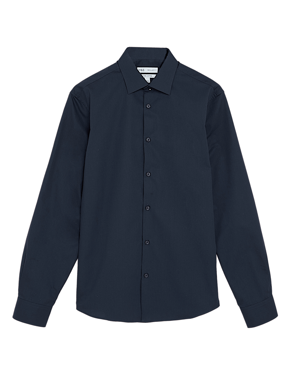 Regular Fit Easy Iron Pure Cotton Shirt