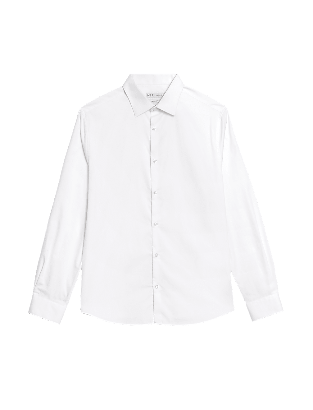 Regular Fit Easy Iron Pure Cotton Shirt