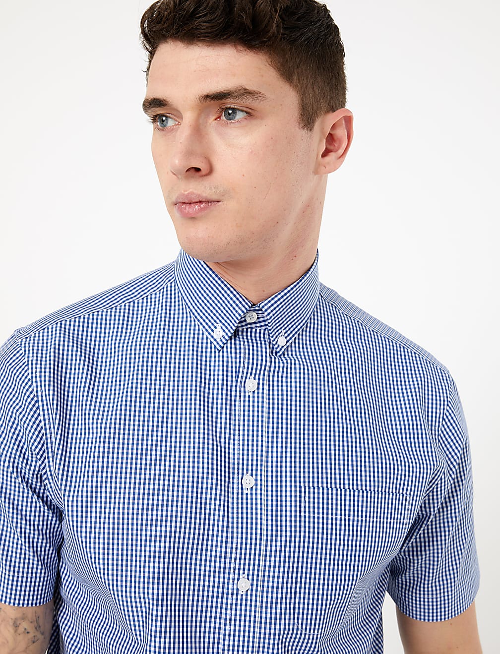 2 Pack Striped Short Sleeve Shirts