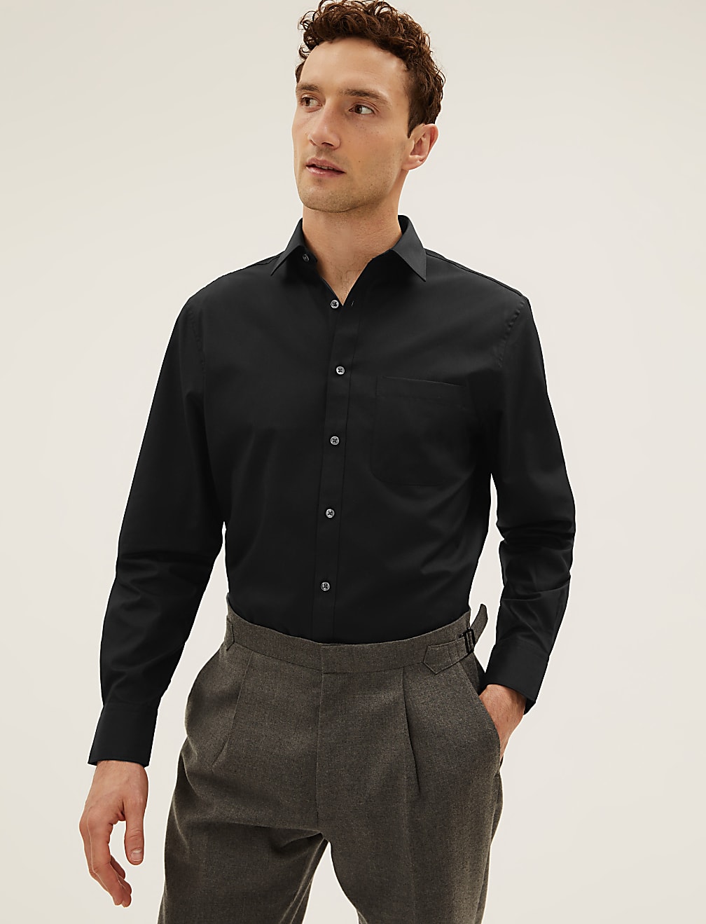 3 Pack Regular Fit Long Sleeve Shirt