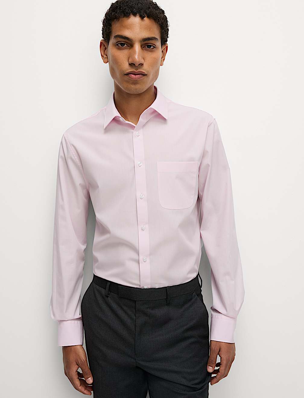 3pk Slim Fit Easy Iron Shirts