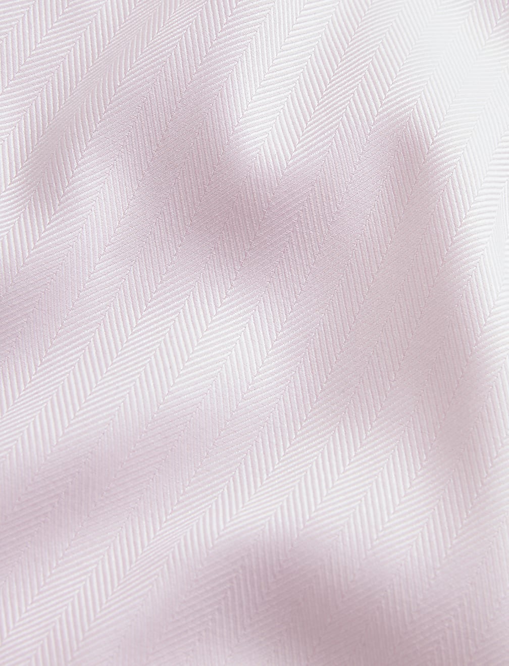 Regular Fit Pure Cotton Herringbone Shirt
