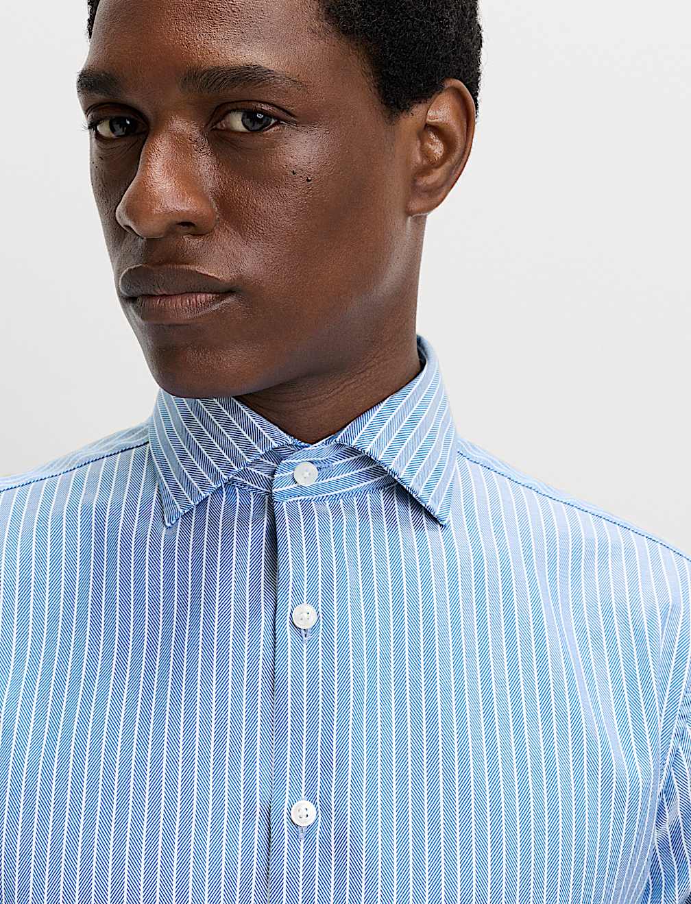 Regular Fit Pure Cotton Striped Luxury Shirt