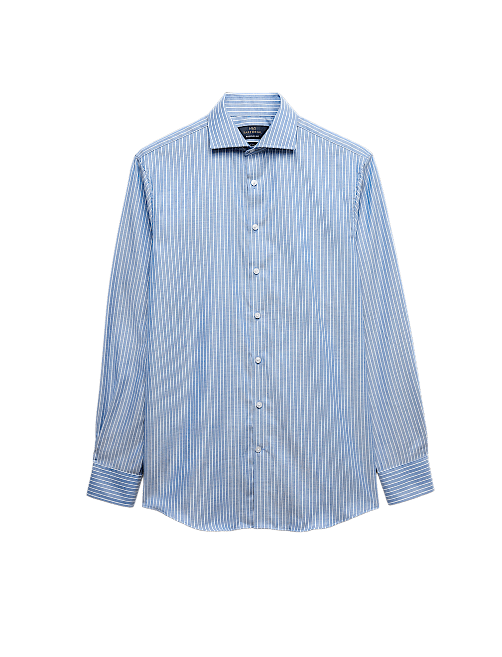 Regular Fit Pure Cotton Striped Luxury Shirt
