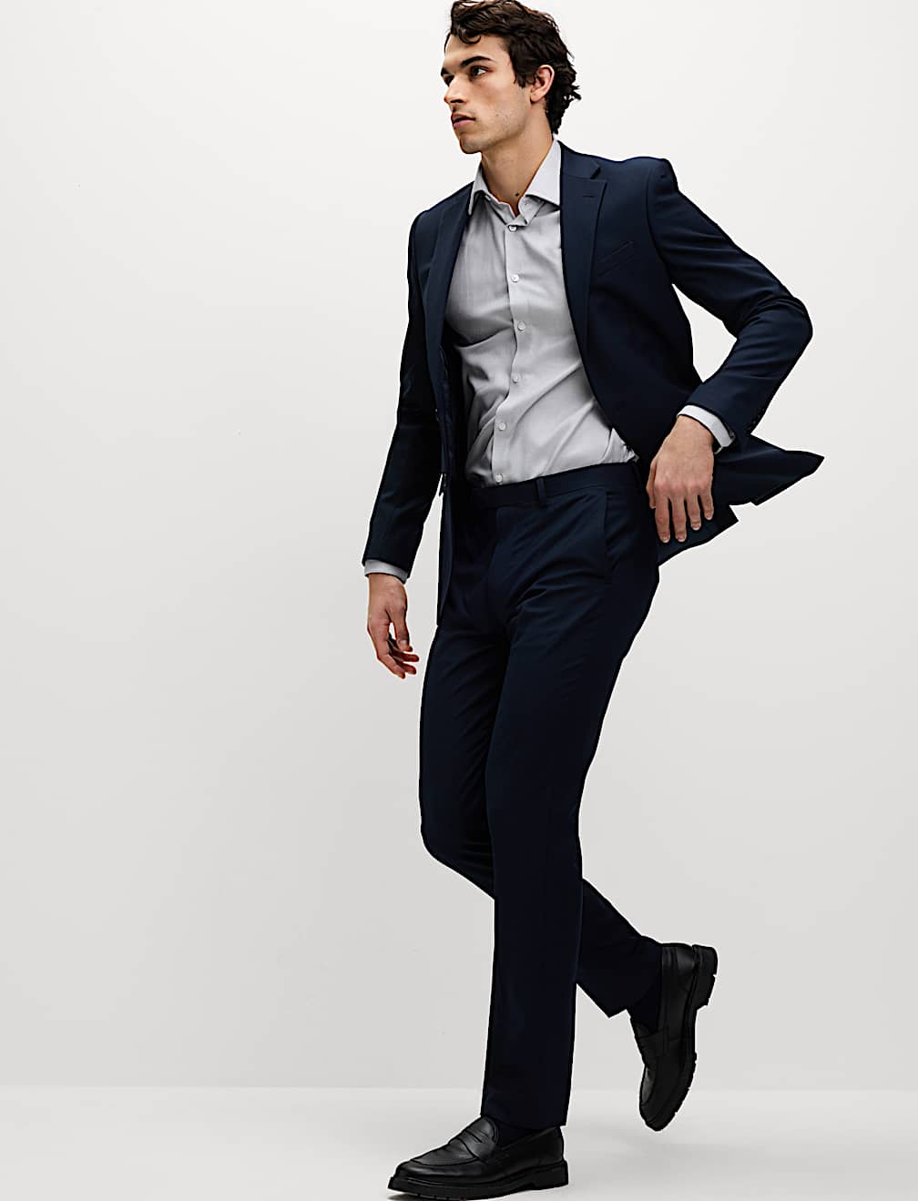 Regular Fit Luxury Pure Cotton Textured Shirt