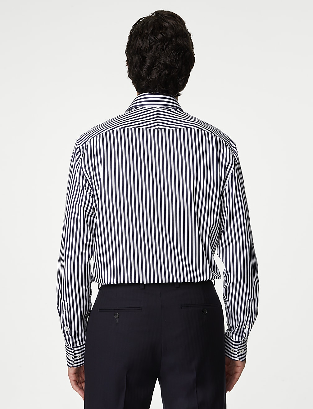 Regular Fit Luxury Cotton Bold Stripe Shirt